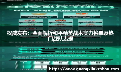 权威发布：全面解析和平精英战术实力榜单及热门战队表现