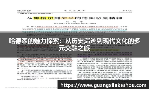 哈德森的魅力探索：从历史遗迹到现代文化的多元交融之旅