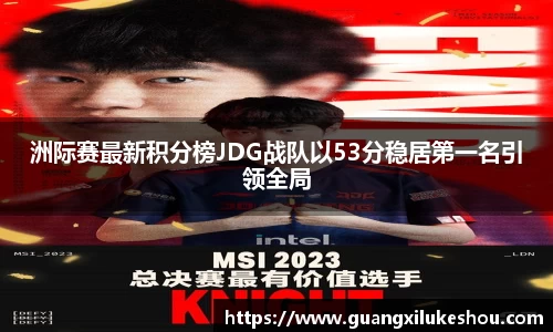 洲际赛最新积分榜JDG战队以53分稳居第一名引领全局